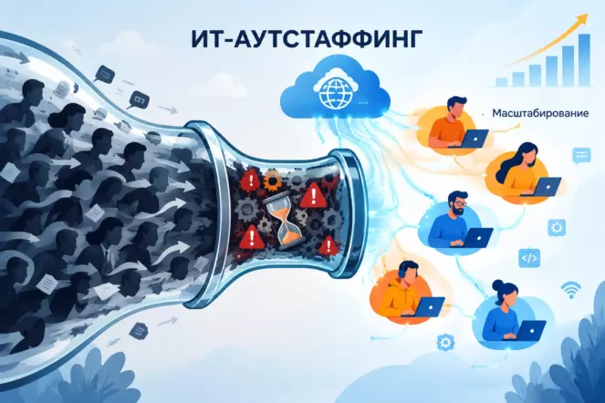 ИТ-аутстаффинг: узкое место в проекте решается масштабированием удаленной командой разработчиков.